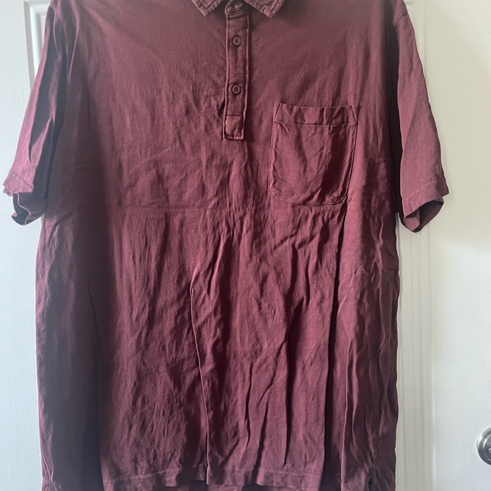 George Men's Maroon Polo Shirt